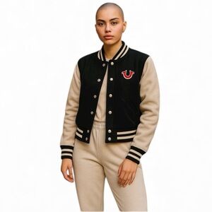 True Religion Varsity Jacket